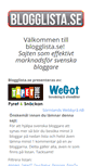 Mobile Screenshot of blogglista.se